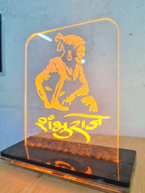 Shambhu Raje New Style Engraved Led Lamp - Image 2