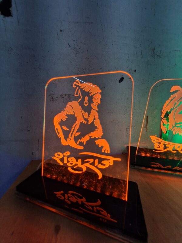 Shambhu Raje New Style Engraved Led Lamp - Image 4