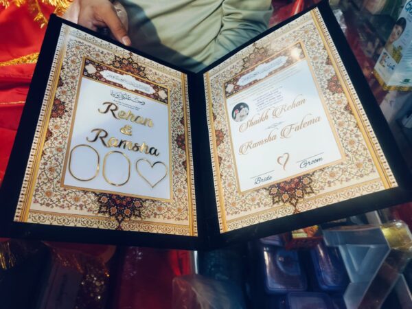 Wedding Nikah Nama booklet - Image 2